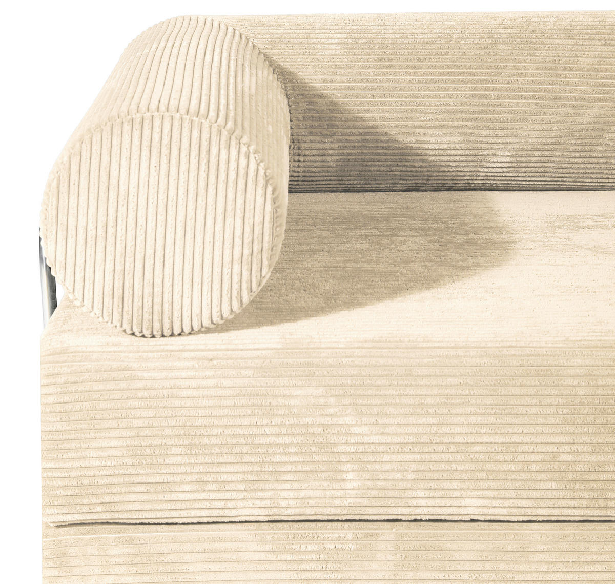 SESSEL in Cord Beige  - Beige, Design, Textil (180/70/100cm) - P & B