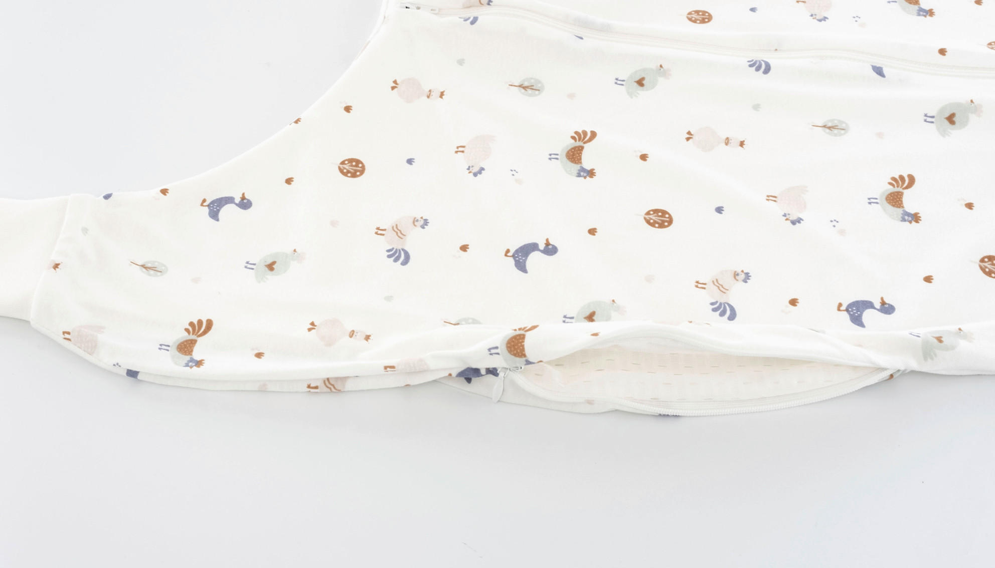 BABYSCHLAFSACK LIGHT TO GO    104   - Hellbraun/Weiß, Basics, Textil (104null) - Träumeland
