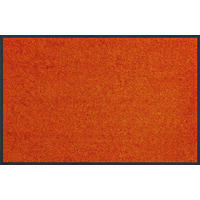 FUßMATTE  50/75 cm  Orange  - Orange, KONVENTIONELL, Kunststoff/Textil (50/75cm) - wash+dry