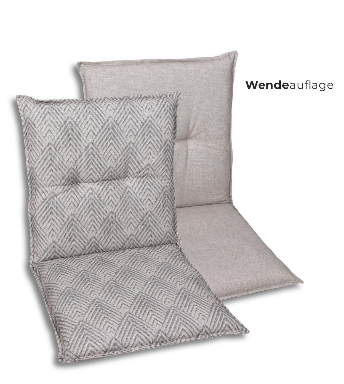 SZÉKPÁRNA bézs grafika  - bézs, Basics, textil (50/7/100cm) - Ambia Garden