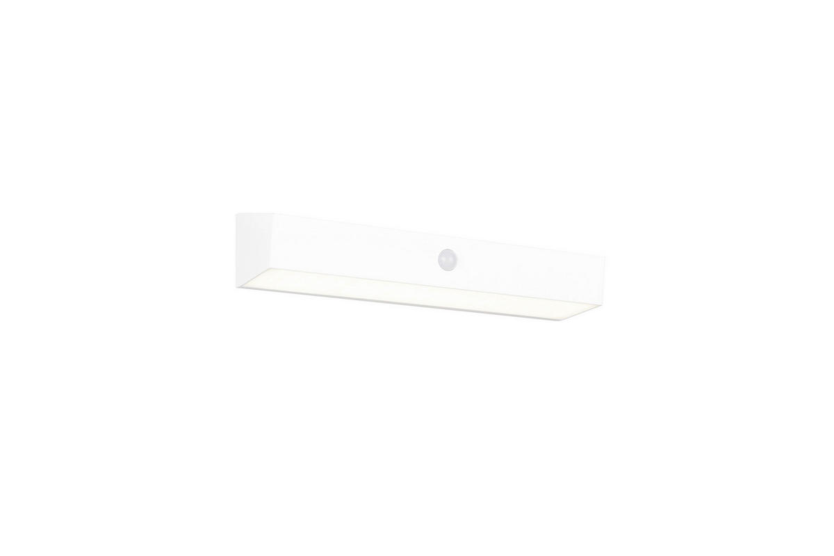 AUßENWANDLEUCHTE SILVES 30,3/6/9,4 cm   - Weiß, KONVENTIONELL, Kunststoff (30,3/6/9,4cm)