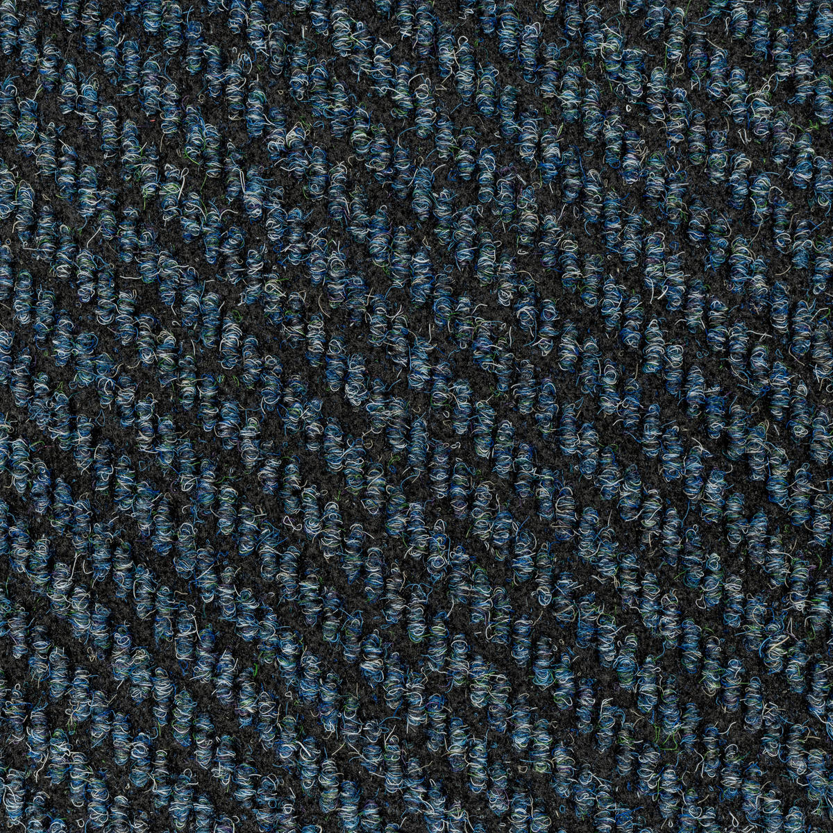 TEPPICHFLIESE 50/50 cm  in Blau  - Blau, Basics, Textil (50/50cm)