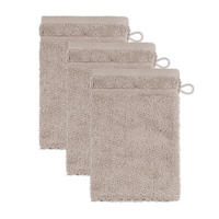 FROTTIERSET FROTTANA PEARL Beige 3-teilig  - Beige, Basics, Textil (15/20cm) - Moeve