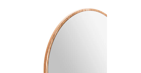 WANDSPIEGEL  - Eichefarben, Design, Glas/Holzwerkstoff (65/56/17cm) - Xora