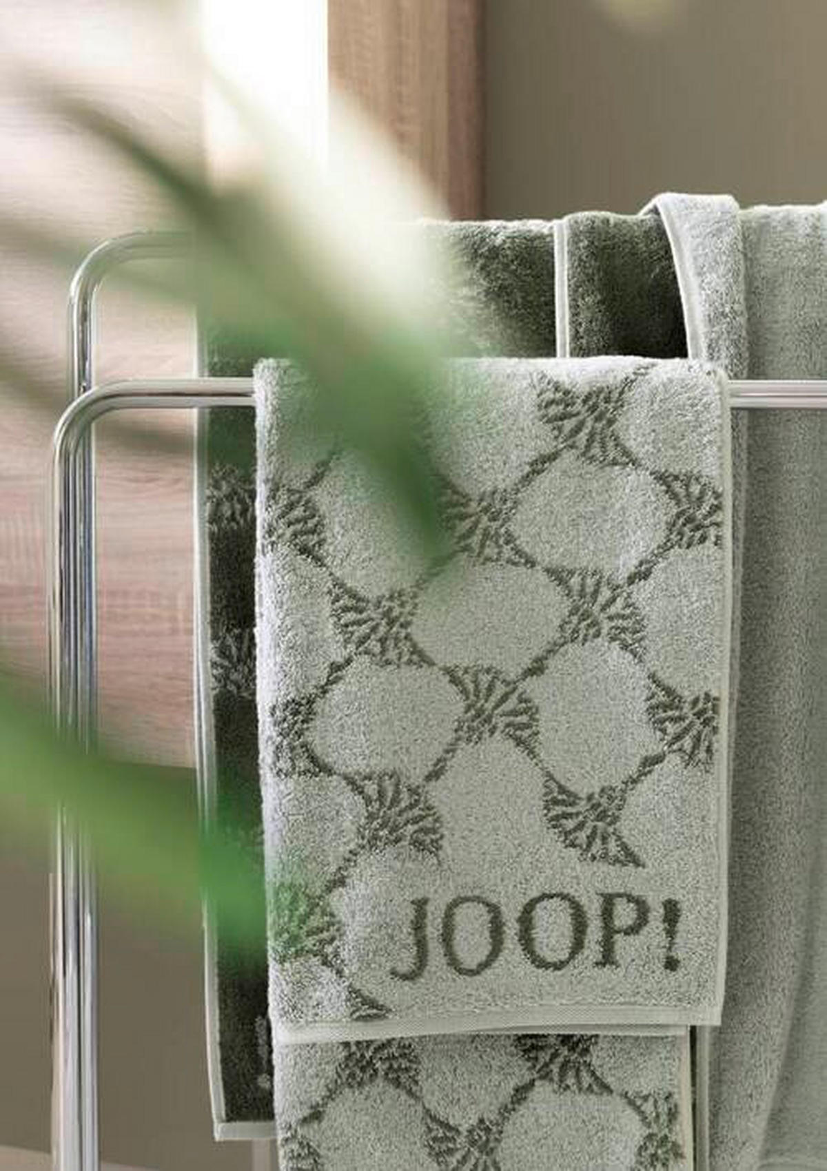 SEIFTUCHSET 30/30 cm JOOP! CLASSIC Olivgrün 3-teilig  - Olivgrün, Basics, Textil (30/30cm) - Joop! Living