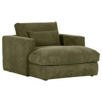 XXL-SESSEL - Dunkelgrün/Schwarz, ROMANTIK / LANDHAUS, Kunststoff/Textil (120/67/140cm) - Landscape