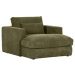 XXL-SESSEL - Dunkelgrün/Schwarz, ROMANTIK / LANDHAUS, Kunststoff/Textil (120/67/140cm) - Landscape