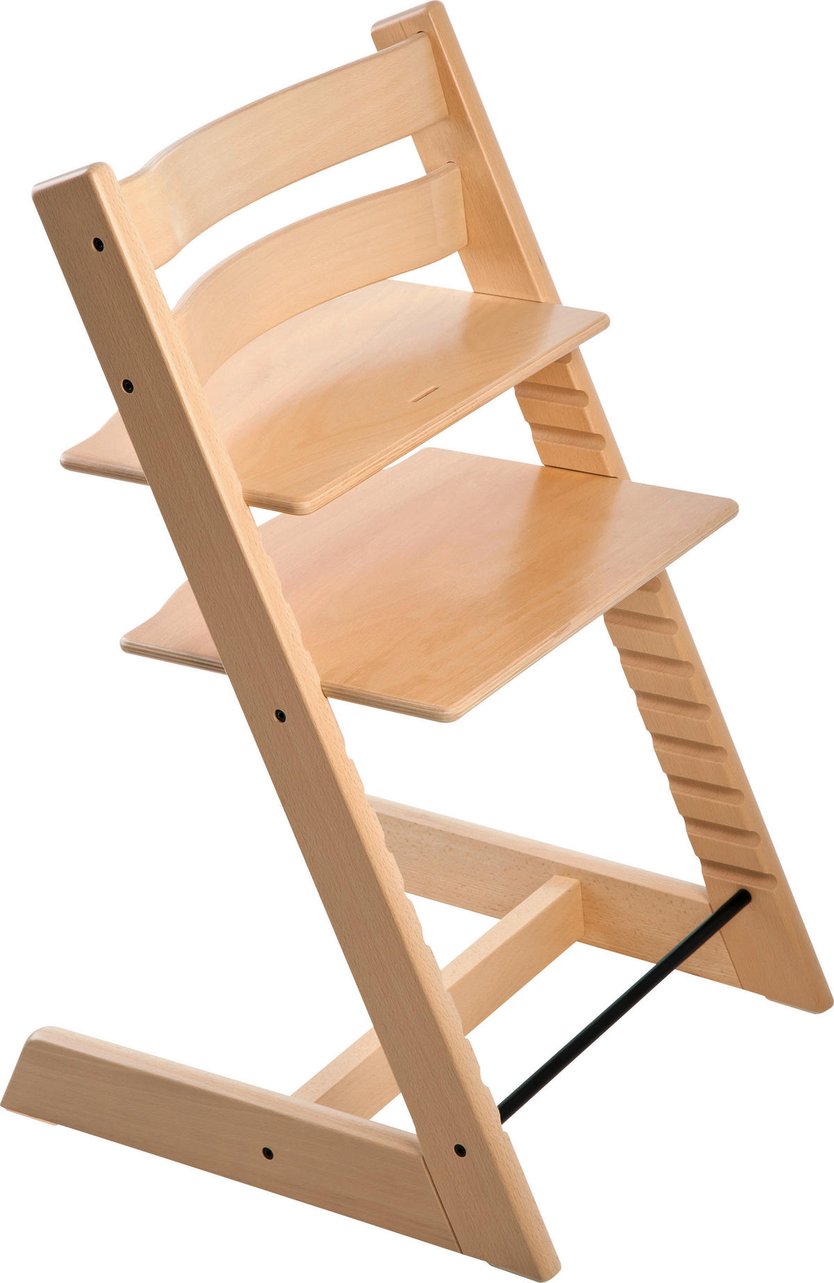 HOCHSTUHL-SET Tripp Trapp Bundles  - Naturfarben, Basics, Holz (83/57/46cm) - Stokke