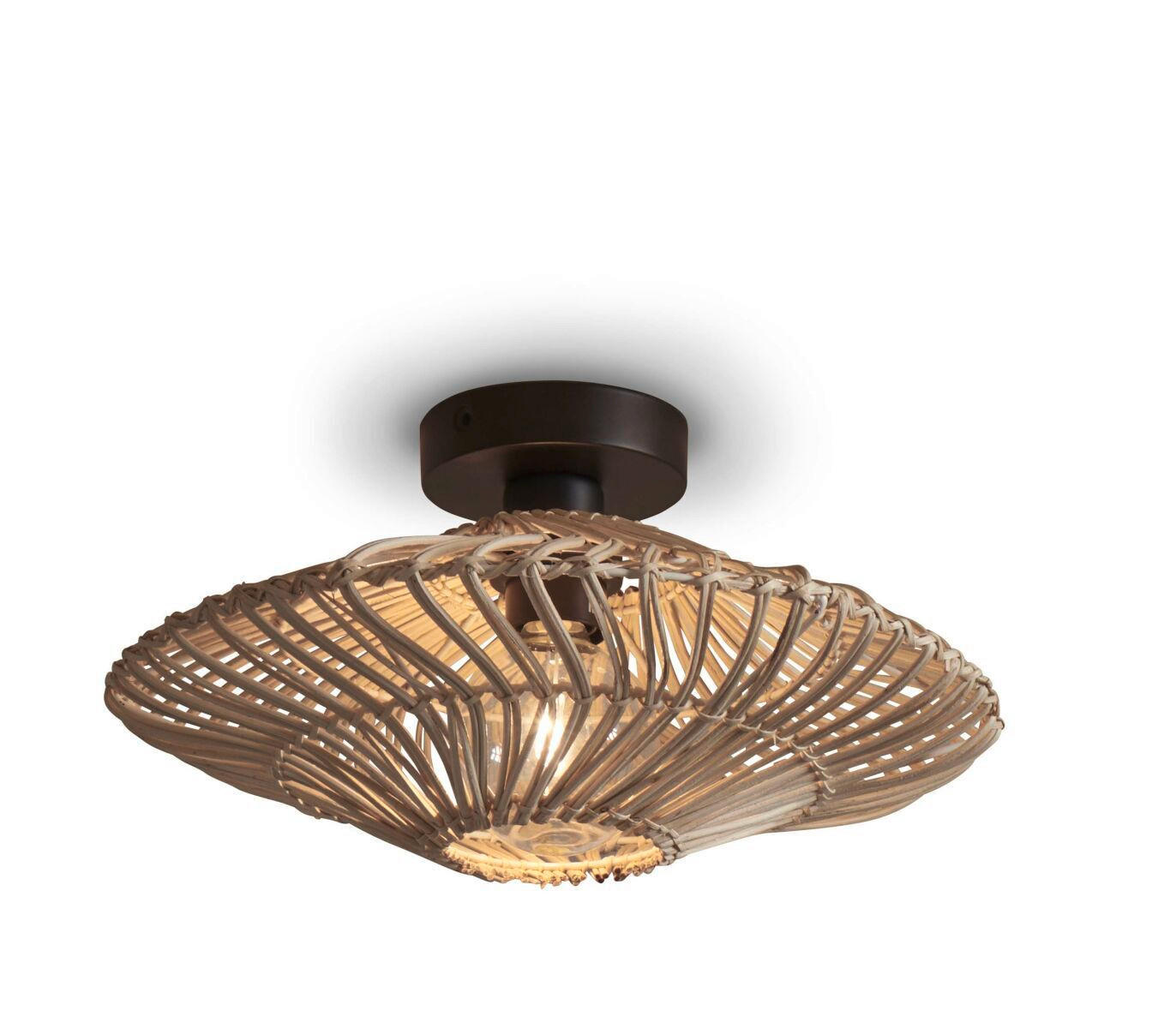 TAKLAMPA GOOD&MOJO  40/12 cm  - vit, Trend, naturmaterial (40/12cm) - Good & Mojo