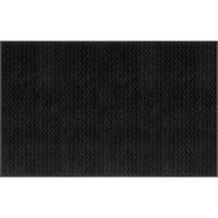 FUßMATTE  75/120 cm  Schwarz  - Schwarz, KONVENTIONELL, Kunststoff/Textil (75/120cm) - wash+dry