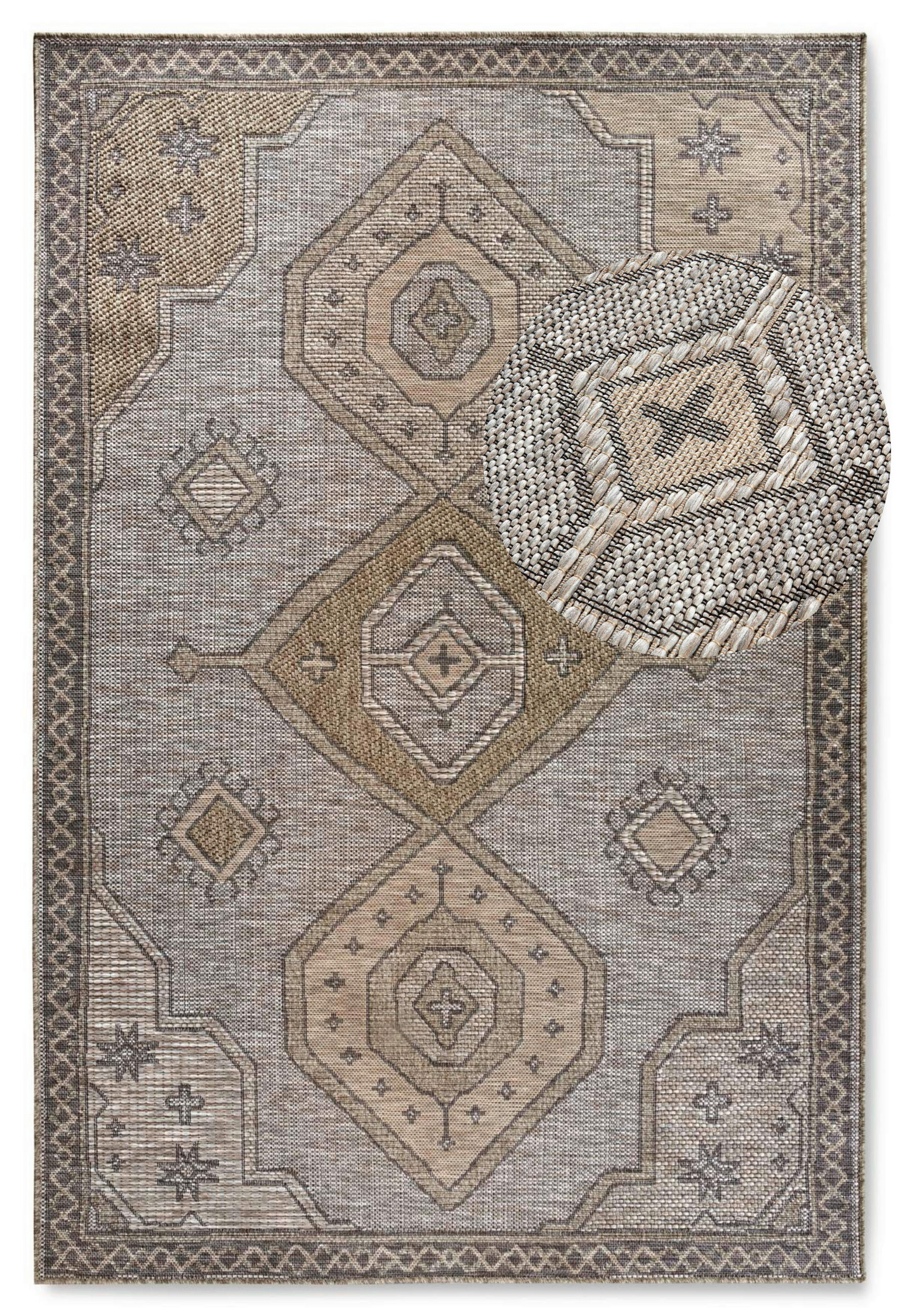 OUTDOORTEPPICH 190/290 cm Kollektion 1836 Hellbraun  - Hellbraun, Design, Kunststoff (190/290cm) - Villeroy & Boch