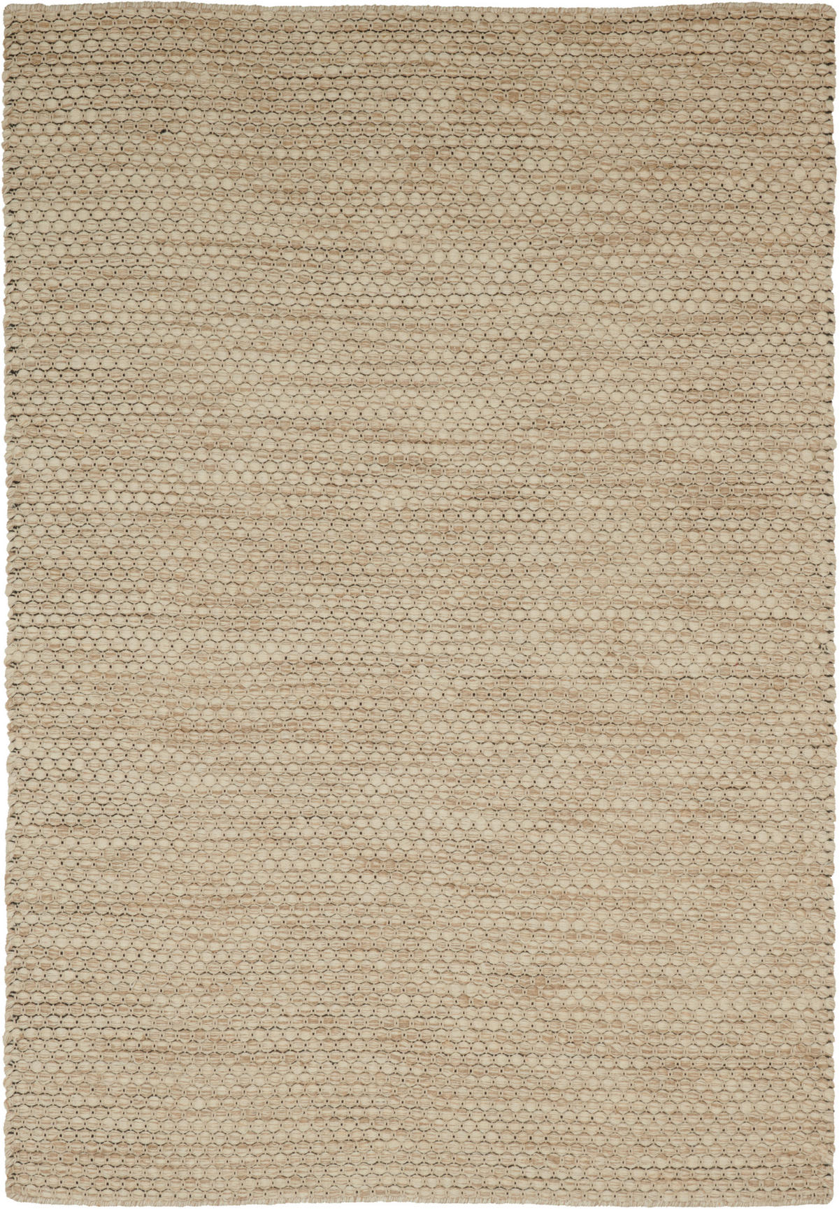 RUČNE TKANÝ KOBEREC, 130/190 cm, biela - biela, Konventionell, textil (130/190cm) - Boxxx