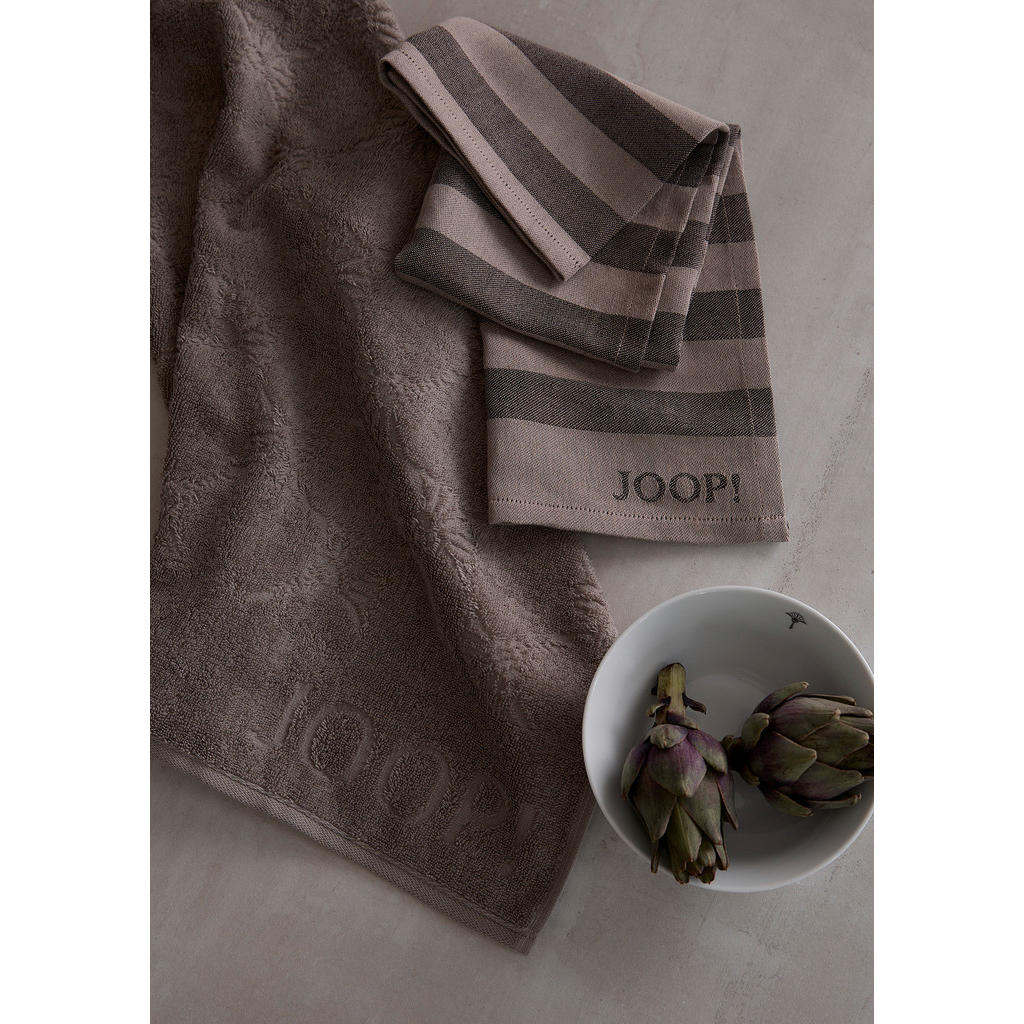 Thumbnail - Joop! Geschirrtuch, Grau, Textil, Streifen, 50x70 cm, Oeko-Tex® Standard 100, saugfähig, Aufhängeschlaufe, strapazierfäh...