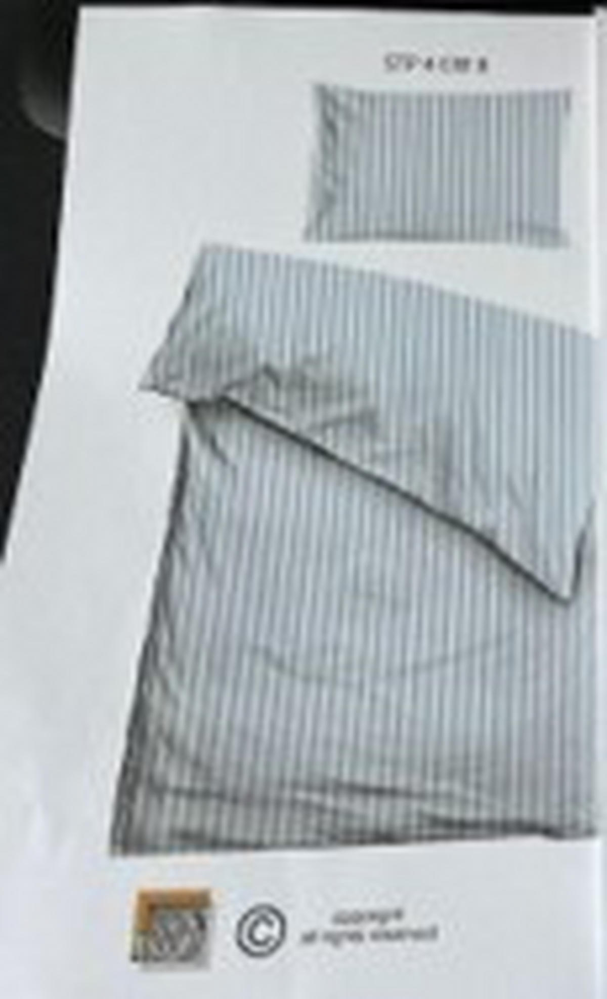 BETTWÄSCHE Renforcé 200/200 cm  - Weiß/Grau, Textil (200/200cm) - Novel