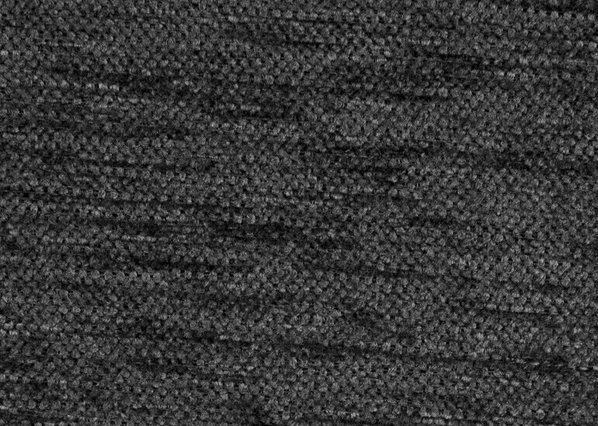 RÉCAMIERE in Webstoff Anthrazit  - Anthrazit/Schwarz, Modern, Holz/Textil (171-190/87/84cm) - Joka