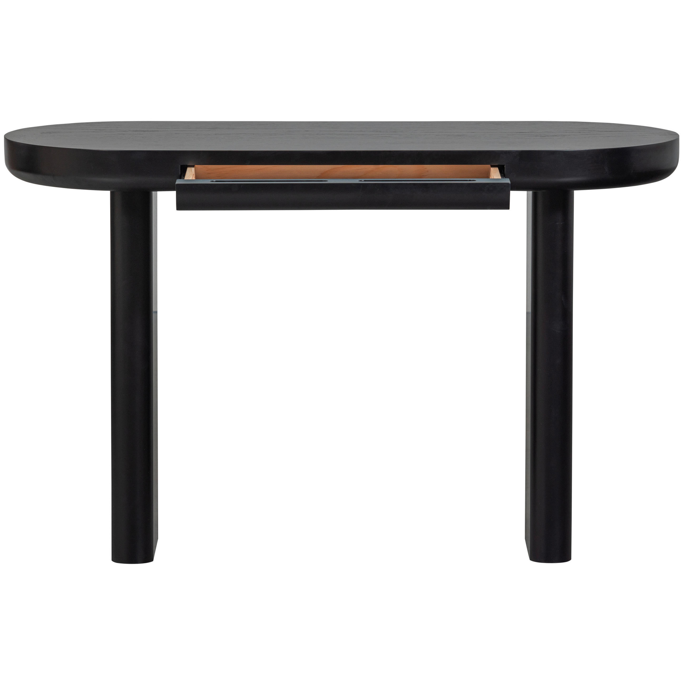 BEISTELLTISCH in Holzwerkstoff 120/50/75 cm  - Schwarz, Design, Holzwerkstoff (120/50/75cm) - Livetastic