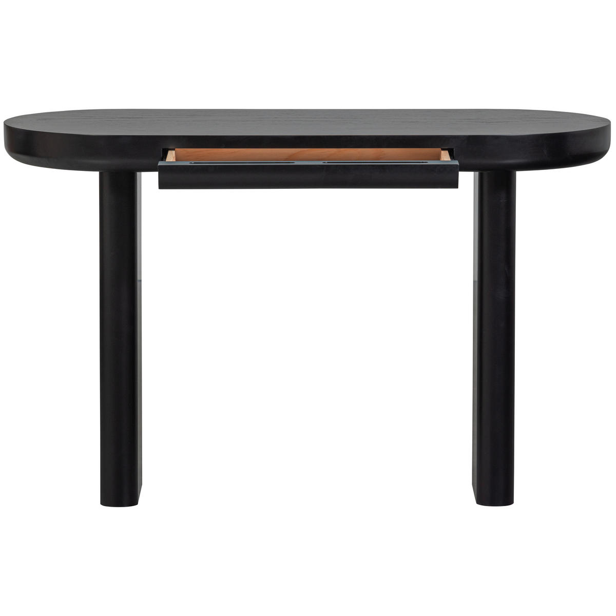 BEISTELLTISCH in Holzwerkstoff 120/50/75 cm  - Schwarz, Design, Holzwerkstoff (120/50/75cm) - Livetastic