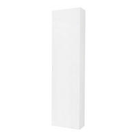 MIDI SKŘÍŇKA, bílá, 35/140/20 cm - bílá, Basics, kompozitní dřevo/sklo (35/140/20cm) - Welnova