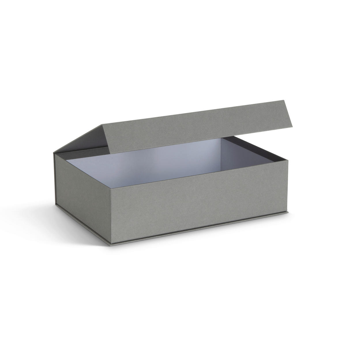 AUFBEWAHRUNGSBOX    25/36.5/10.5 cm  - Grau, Basics, Karton/Papier (25/36.5/10.5cm)