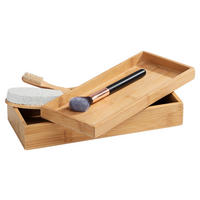 ORGANIZÉR hnědá - hnědá, Basics, dřevo (24/6/10cm)
