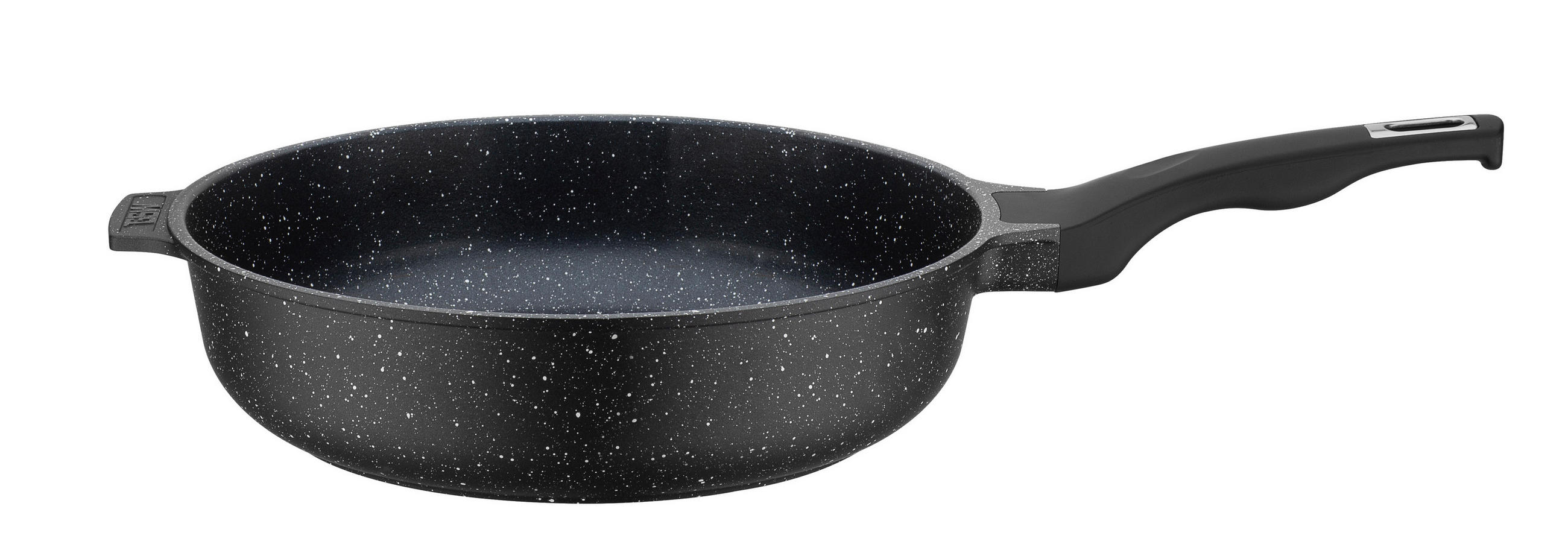 BRATPFANNE Titanium Granit Advanced Vitaflon® Quarzit Beschichtung 26 cm  - Schwarz, Basics, Metall (26cm) - GSW