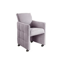 STOLICA S NASLONOM ZA RUKE  ljubičasta  drvo, tekstil, drvni materijal      - ljubičasta, Moderno, drvni materijal/drvo (64/90/72cm) - Livetastic