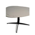 COUCHTISCH - Schwarz/Weiß, Design, Stein/Metall (40/40/35cm) - Xora