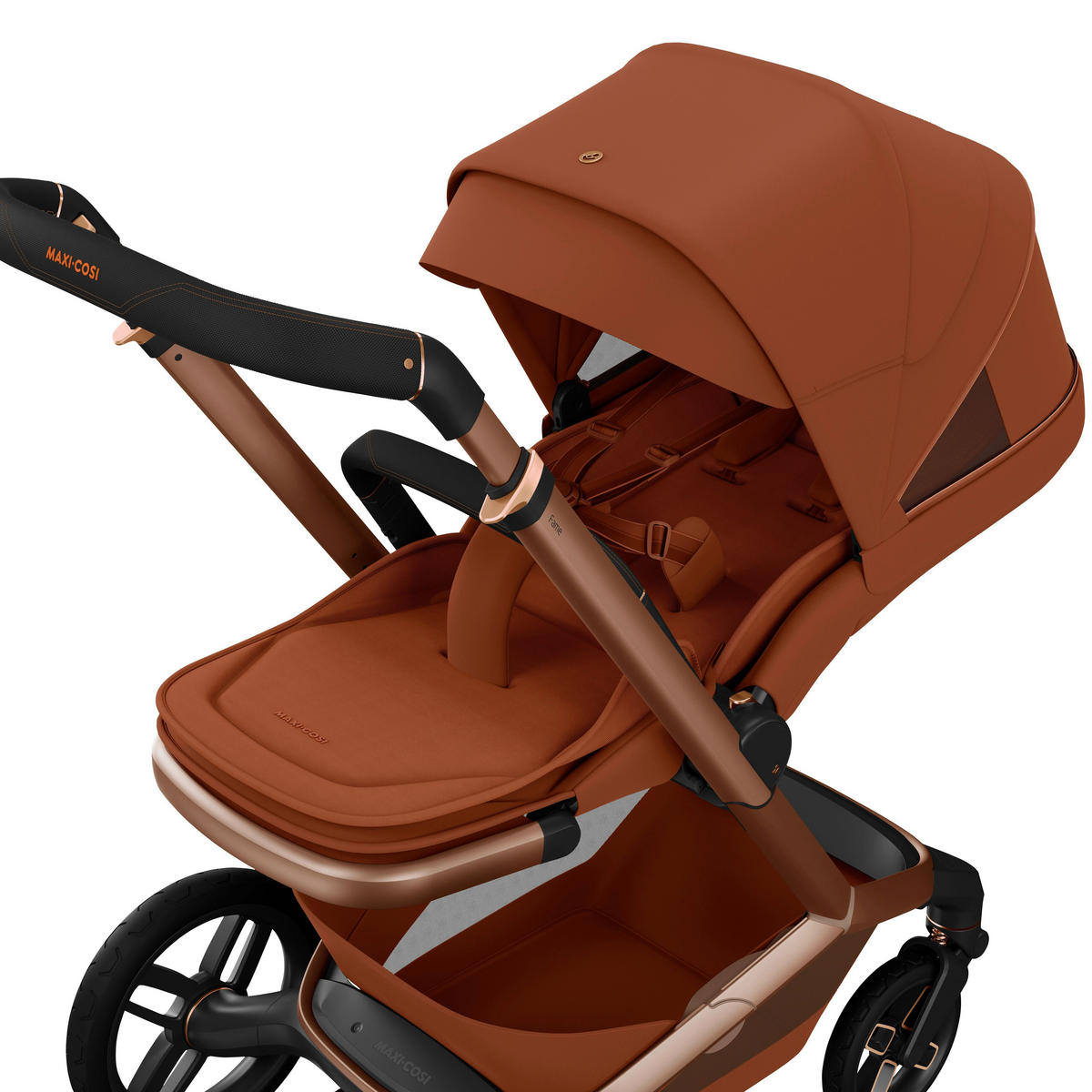 KINDERWAGEN  Fame  Copper Terra  - Braun, Basics, Textil (61.5cm) - Maxi-Cosi