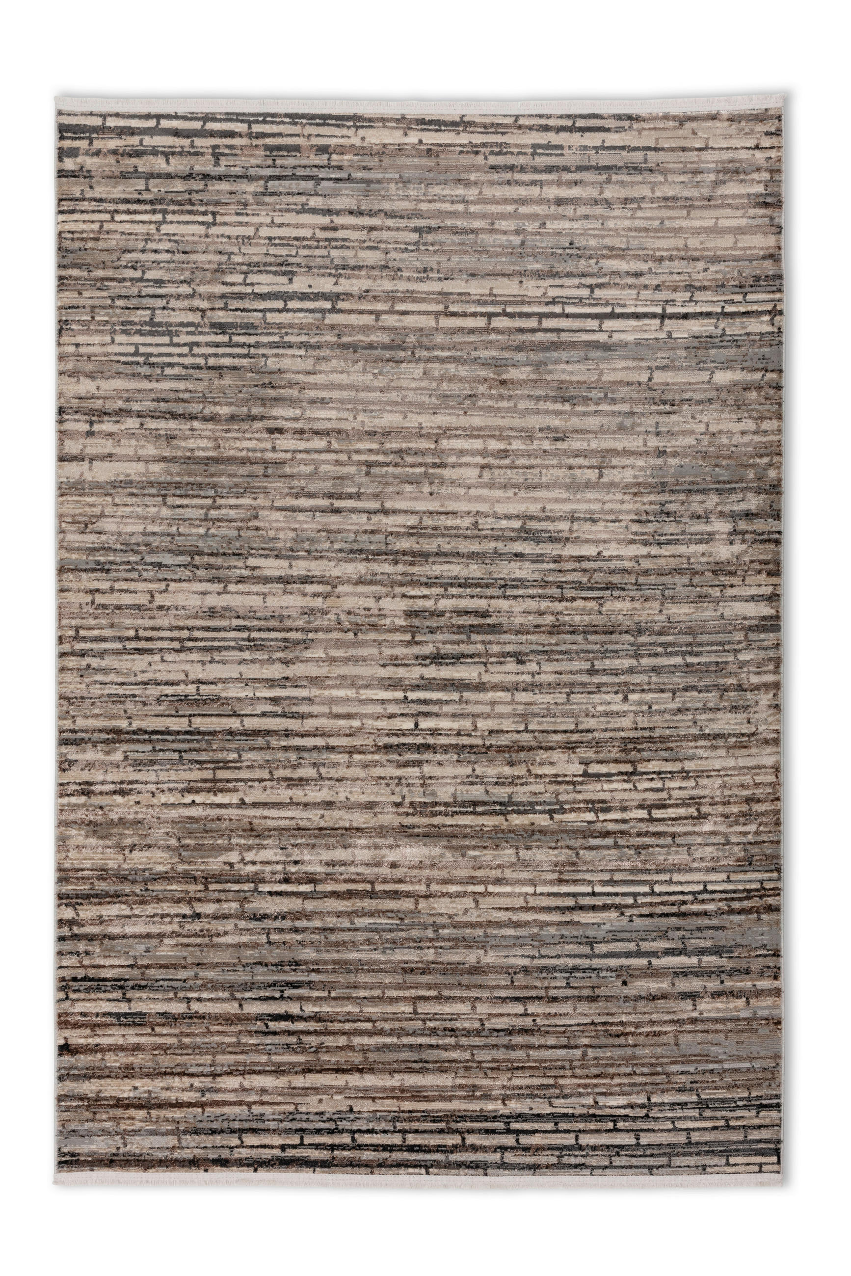 Astra Webteppich Castello Braun, Grau, Gold 133x190 cm