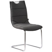 SCHWINGSTUHL Lederlook Chromfarben, Grau - Chromfarben/Grau, Design, Textil/Metall (46,5/90/61,5cm) - XORA
