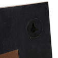 WANDSPIEGEL 90/90/4 cm    in rechteckig  - Schwarz, LIFESTYLE, Glas/Holzwerkstoff (90/90/4cm) - Landscape