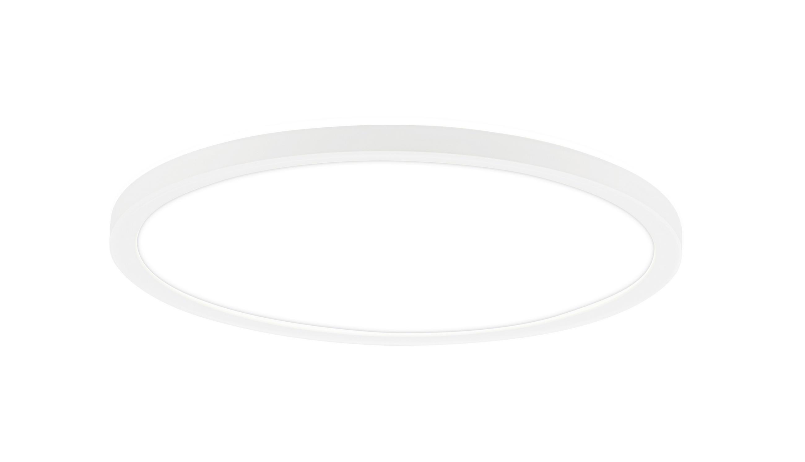 LED PLAFONJERA ZA KUPATILA - bela, Osnovno, plastika (29/3cm)