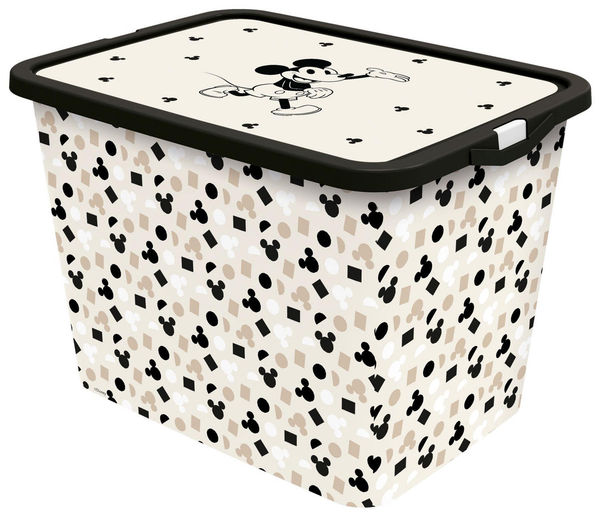 BOX MIT DECKEL Mickey & Minnie  - Basics, Kunststoff (40/27/29cm) - Disney
