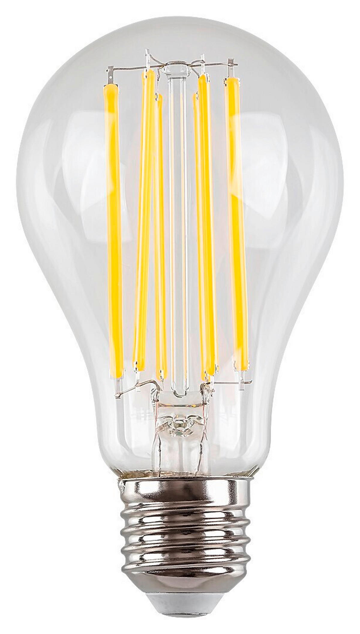 LED-SIJALKA S SVETILNO NITKO   //// - prosojno, Basics, steklo (6.7/12cm)
