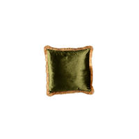 ZIERKISSEN   45/45/10 cm  - Grün, Basics, Textil (45/45/10cm)