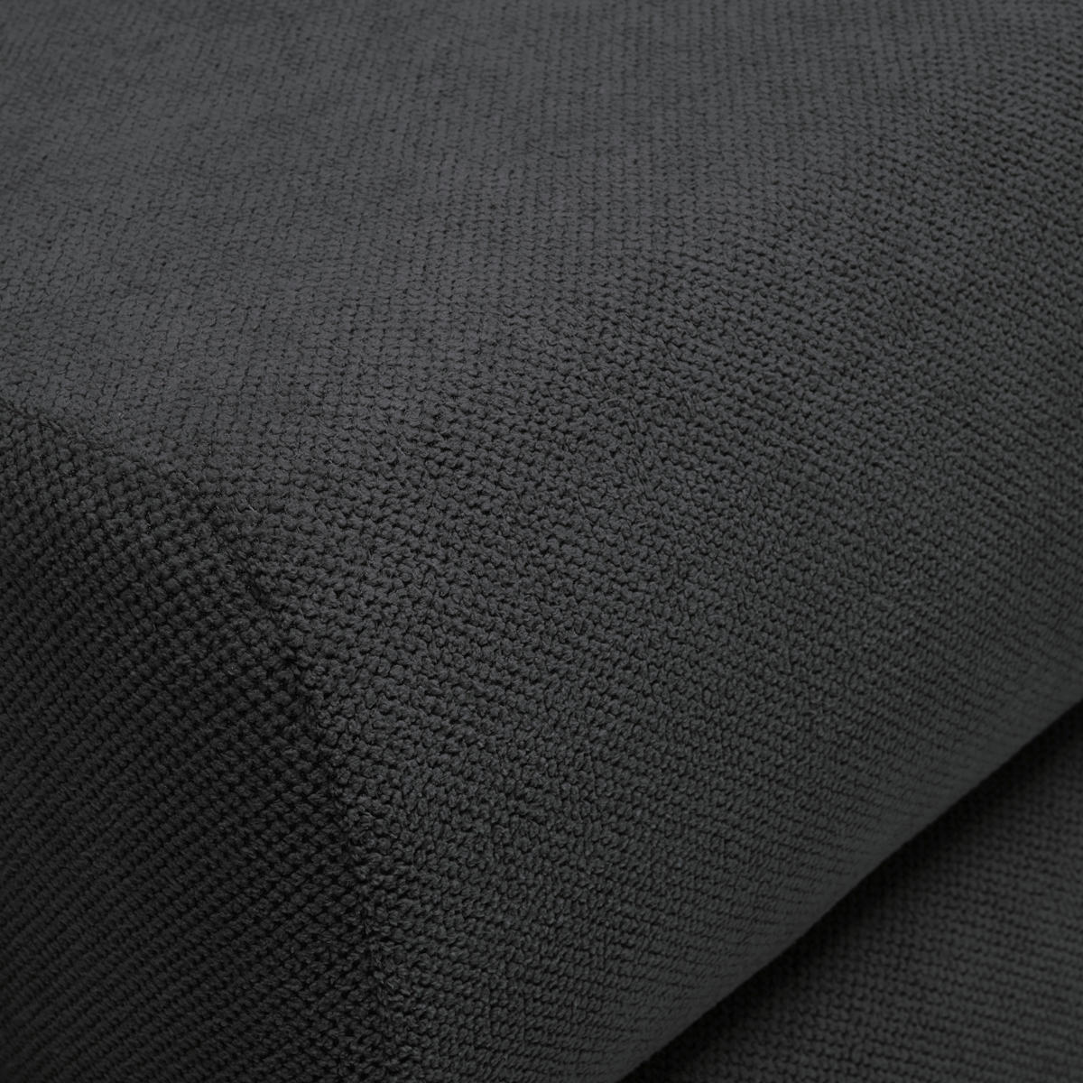 REKAMIÉ textil antracit  - fekete/antracit, Design, műanyag/textil (171/71-88/93cm) - Cantus