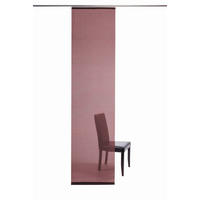 FLÄCHENVORHANG   transparent   60/245 cm  - Kupferfarben, Basics, Textil (60/245cm)