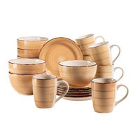 FRÜHSTÜCKSSERVICE Beige Lumaca  - Beige, Basics, Keramik - Mäser