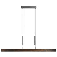 LED-HÄNGELEUCHTE 121/5,8/180 cm  - Natur, Holz (121/5,8/180cm) - Herzblut