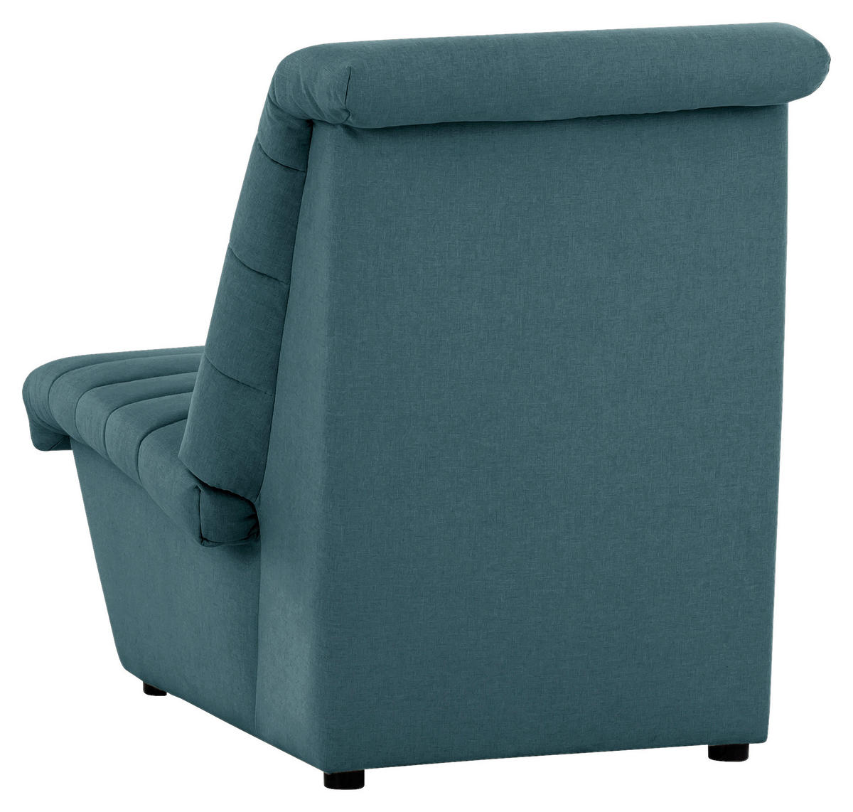 SESSEL Webstoff Petrol    - Petrol/Schwarz, Design, Kunststoff/Textil (72/92/103cm) - LOOKS by W.Joop