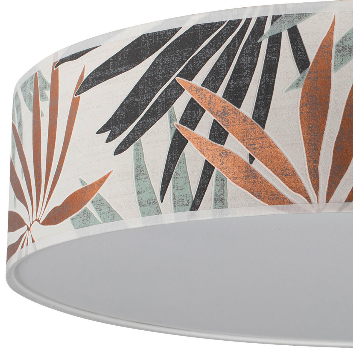 DECKENLEUCHTE Hoja 58/14 cm  - Multicolor, Design, Papier/Metall (58/14cm)