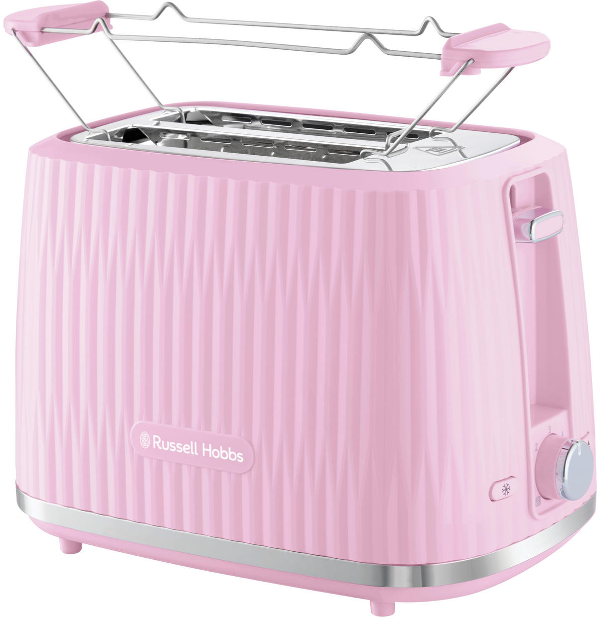 TOASTER Toaster  - Hellrosa, Basics, Kunststoff (17/19/28cm) - Russell Hobbs