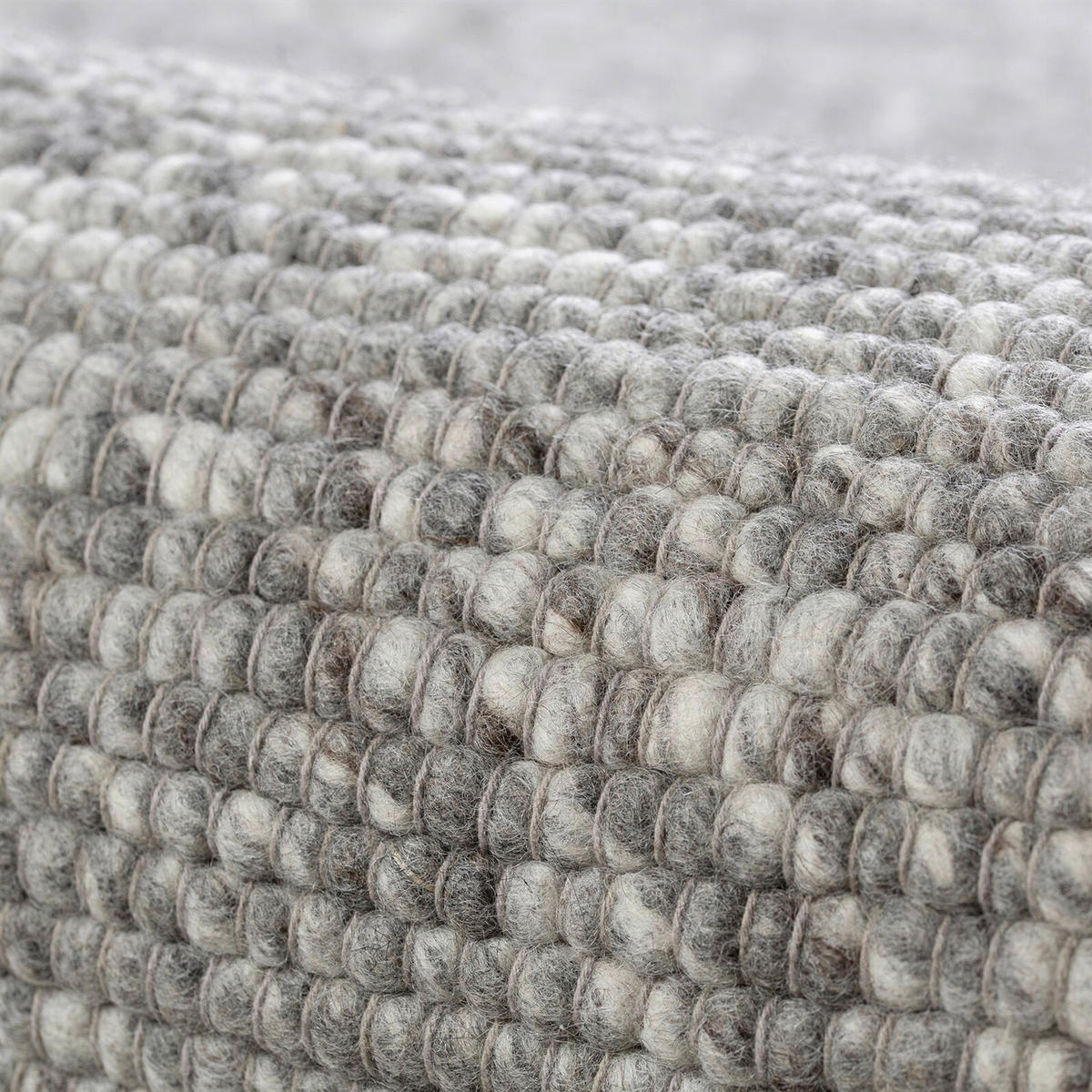 FLACHWEBETEPPICH 120/170 cm Silberfarben  - Silberfarben, Basics, Textil (120/170cm) - Kayoom