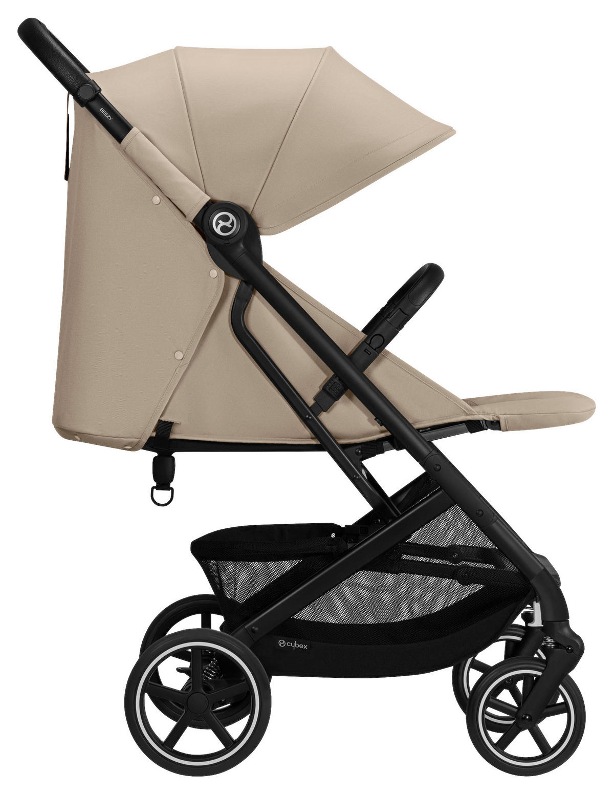 BUGGY Beezy  - Beige/Schwarz, Basics, Textil/Metall (29/65/10,1cm) - cybex GOLD