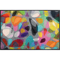 FUSSMATTE - Multicolor, Konventionell, Kunststoff/Textil (50/75cm) - wash+dry