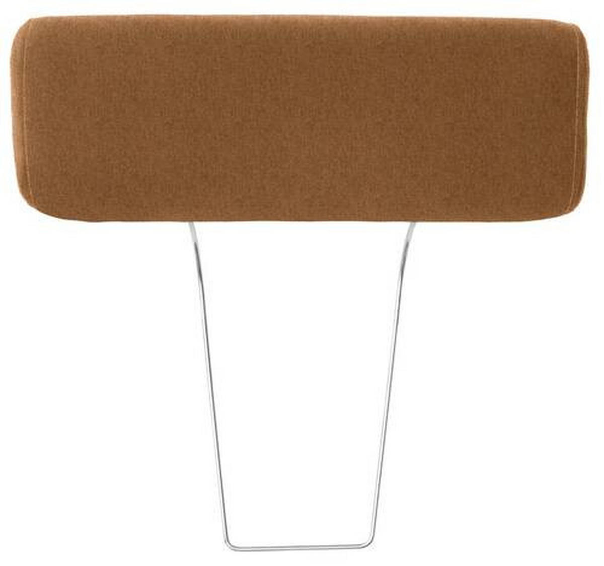 KOPFSTÜTZE in Mikrofaser  - Orange, Modern, Textil (55/20/13cm) - Hom`in