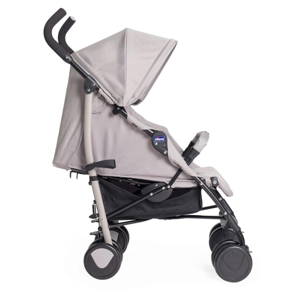 BUGGY Echo Lite  - Grau, Basics, Textil/Metall (47/106/84cm) - Chicco