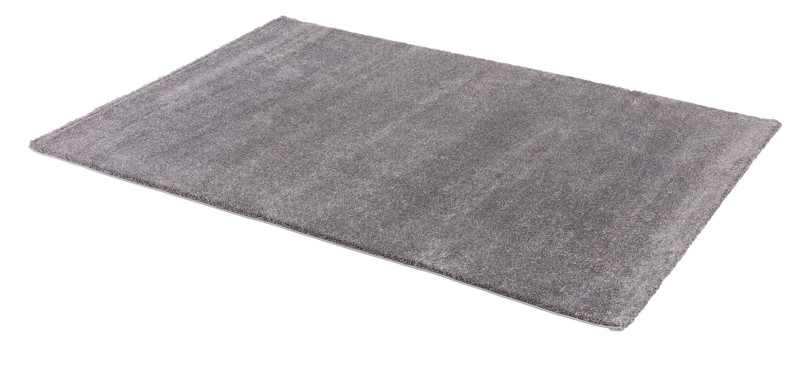 WEBTEPPICH 67/130 cm Savona Silberfarben  - Silberfarben, Design, Kunststoff/Textil (67/130cm) - Novel