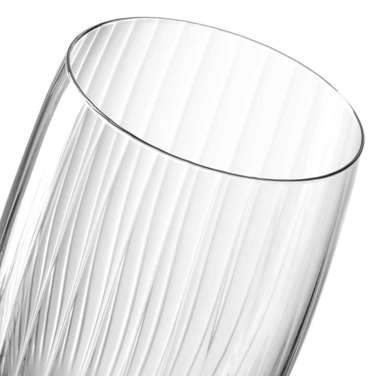 POHÁR NA VODU - priehľadné, Trend, sklo (460ml) - Leonardo