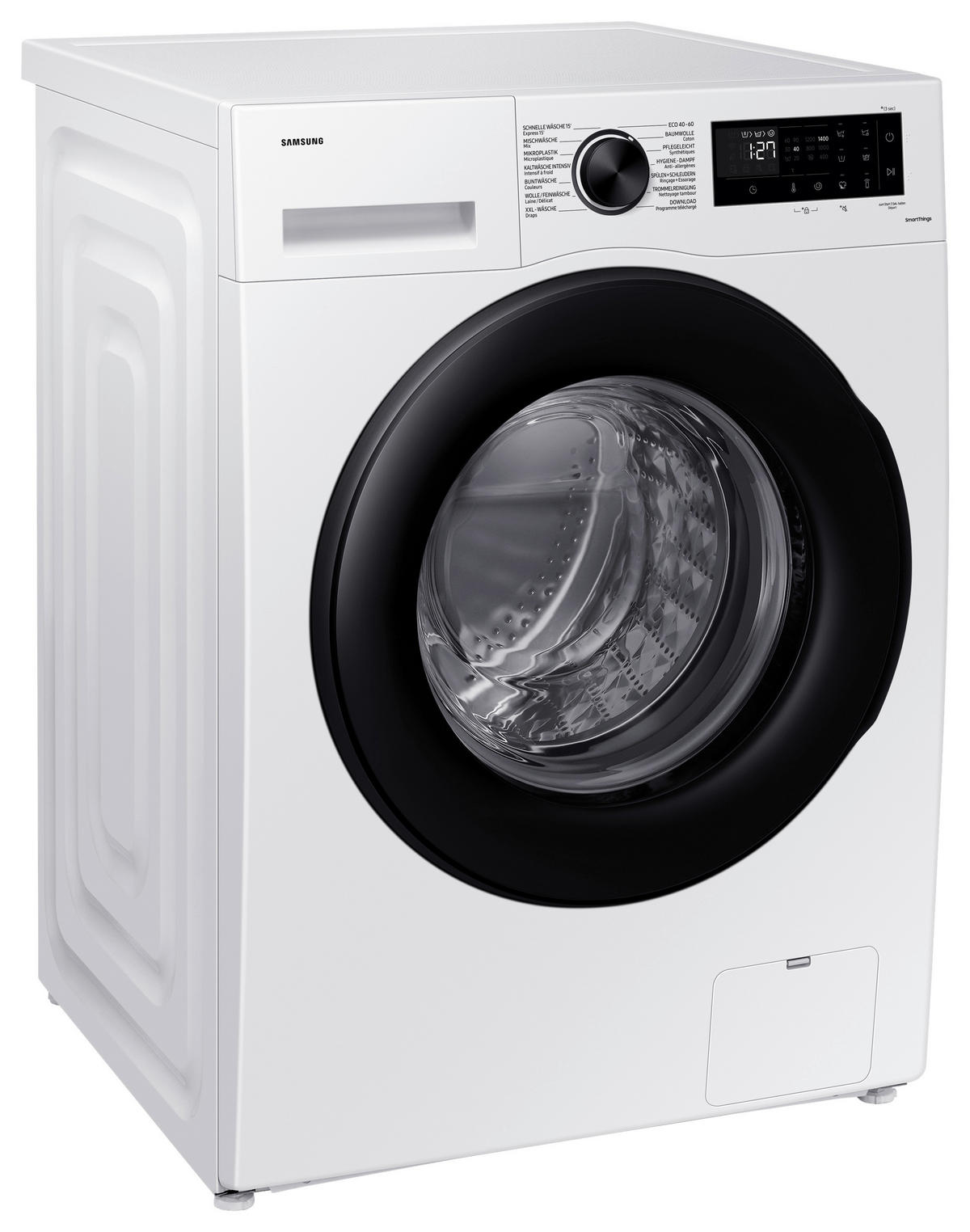 WASCHMASCHINE WW90CGC04AAEEG   - Schwarz/Weiß, Basics, Glas/Kunststoff (60/85/55cm) - Samsung